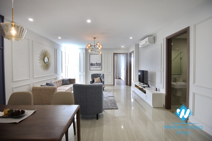Very good quality apartment in L Building Ciputra for rent, Higher floor